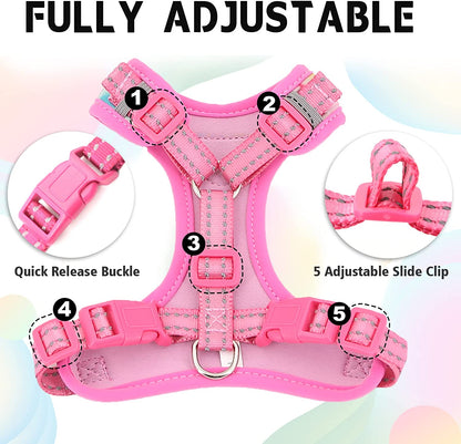 Escape-Proof Cat Harness and Leash Set – Adjustable Soft Mesh Vest for Cats & Kittens
